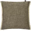 Haomy - Housse de coussin Cuba Charbon 40x60