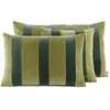 Haomy - Housse de coussin Rio Kaki 40x60