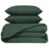 Haomy - Parure 100% Percale de Coton Venezia housse de couette & 2 tai...