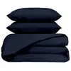 Haomy - Parure 100% Percale de Coton Venezia housse de couette & 2 tai...