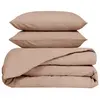 Haomy - Parure 100% Percale de Coton Venezia housse de couette & 2 tai...