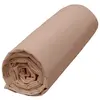 Haomy - Drap housse 100% Percale de Coton Venezia bonnet 30 cm cimarro...