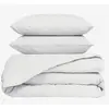 Haomy - Parure 100% Percale de Coton Venezia housse de couette & 2 tai...