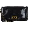 1987 by Abaco - Sac bandoulière en Cuir Hero   noir - 26x14x7.5 cm OS