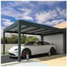 Ombrazur - Carport Isotoit® Modern Îlot Gris Anthracite 3,78x3,00m