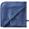 Cape de bain et gant de toilette Mix & Match BLEU BB&Co