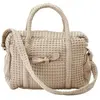 BB & Co Sac à langer en coton gaufré Latte