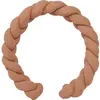 Tresse décorative ouatinée en coton gaufré Cassonade (200 cm)