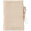 BB & Co Protège-carnet de santé gaze de coton Biscuit