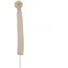 Attache-sucette gaze de coton BEIGE BB&Co