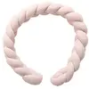 Tresse déco ouatinée rayé Soft Stripes Vieux Rose