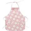 BB & Co Tablier de cuisine froufrou en tissu imperméable fleurs