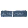 BB & Co Lange en double gaze de coton gaufré Forêt enchantée (70 x 70 cm)