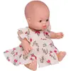 Robe sans manches pour poupée en gaze de coton liberty