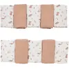 Tour de lit modulable & respirant Cosy Forest Blanc/ Mocha