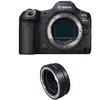 Hybride Canon appareil photo hybride eos r5 mark II nu + bague ef-eos-r