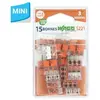 Wago - S221 15 mini bornes de connexion rapide 3 entrées pour fils sou...