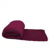 VIVEZEN Couverture, plaid polaire 220 x 240 cm en flanelle ultra doux - Prune
