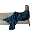 Couverture polaire plaid intégral avec manches et poche - Adulte 210 x...