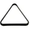 1001jouets Triangle de billard en plastique BCE - Compatible avec billes 50.8mm - Noir