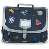 Cartable - Tann's - Elliott - 38cm - Bleu marine - Enfant - Primaire