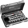 Coffret de douilles - FACOM - S.161-2P6PB - 19 pièces - 1/2'' - Acier