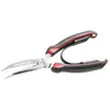 FACOM 183A.20CPE Pince demi-ronde bec long effilé, Rouge/Noir, 200 mm