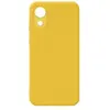 Avizar Coque Samsung Galaxy A03 Core - Silicone - Jaune