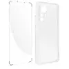 Avizar Coque pour Xiaomi 12 Pro Silicone Souple et Film Verre Trempé 9H transparent