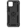 Avizar Coque pour Samsung Galaxy A03 Antichoc Bi-matière Bague Support Vidéo noir