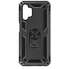 Avizar Coque pour Samsung Galaxy A13 4G Antichoc Bi-matière Bague Support Vidéo noir