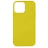 Avizar Coque iPhone 14 Pro Max Semi-rigide Soft-touch Fine Jaune Jaune