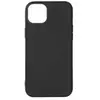 Avizar Coque iPhone 14 Semi-rigide Soft-touch Fine noir