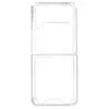 Merkloos / Sans marque Coque Galaxy Z Flip 4 Dos Rigide Coins Bumper Fine Légère Transparent