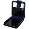 AVIZAR Étui Samsung Galaxy Z Flip 4 Clapet avec Languette Magnétique Bleu Nuit