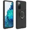 AVIZAR Coque pour Samsung Galaxy S20 FE Rigide Antichoc Bague Métallique Support Vidéo Noir