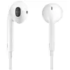 Avizar Écouteurs Filaires Universels Intra-auriculaires Microphone Télécommande Blanc