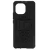 Avizar Coque pour Xiaomi Mi 11 5G Protection Bi-matière avec Béquille Support Noir