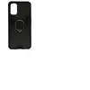 Avizar Coque pour Xiaomi Poco M3 Rigide Antichoc Bague Métallique Support Vidéo Noir