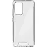 Avizar Coque pour Samsung Galaxy A72 Coins Bumper Antichoc Collection Cristal Transparent