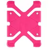 Merkloos / Sans marque Coque tablette 8.9 à 12 pouces Universel Bumper Silicone Gel rose Mode Support