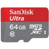 SanDisk Ultra Micro SDXC TF 64 Go Classe 10 80Mo/s,UHS-I,avec adaptate...