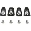 Cache visserie plateau x110 compatible shimano105/5800 noir ta (x4)