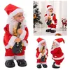 Père Noel Automate avec guitare musicale