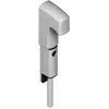 Verrou en applique avec tige inox gris alu danaos croisee ds (la) 6370