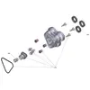 TETE WCM POUR NETTOYEUR HAUTE-PRESSION KARCHER - 9.002-552.0