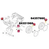 Karcher Roue Seule Ø 180 Longueur Essieu 377 M/m Pour Nettoyeur Haute-pression - 64351960