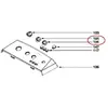 Bouton de commande pour lave linge Vedette 52X2550