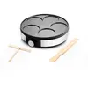 KITCHEN COOK Crêpiere électrique Fonte D'aluminium Anti Adhésif Minicrepe Nx