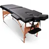Table de massage pliante avec accessoires et housse TDM102 noir Yoghi